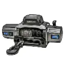 Superwinch 12000 LBS 12V DC 3/8in x 80ft Synthetic Rope SX 12000SR Winch - Graphite