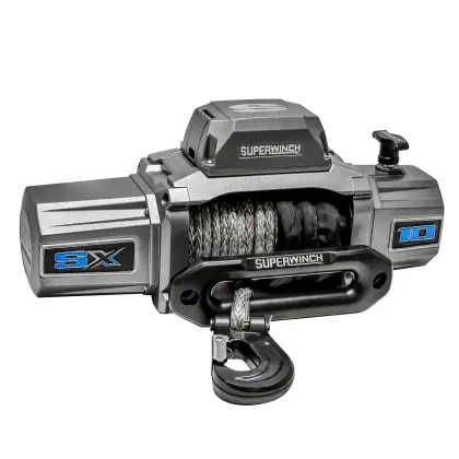 [suw1710201] Superwinch 10000 LBS 12V DC 3/8in x 80ft Synthetic Rope SX 10000 Winch